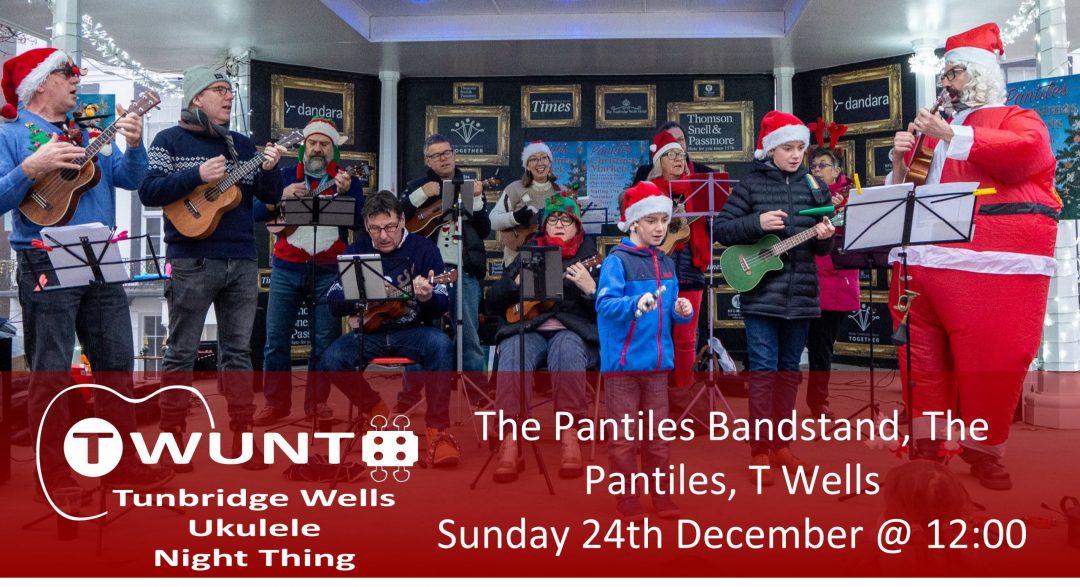 Christmas Eve TWUNTing on the Pantiles Bandstand – 12:00 24th Dec