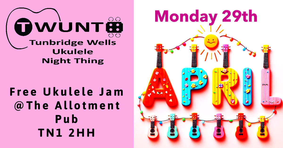The Next TWUNT Night is – Monday 29th April