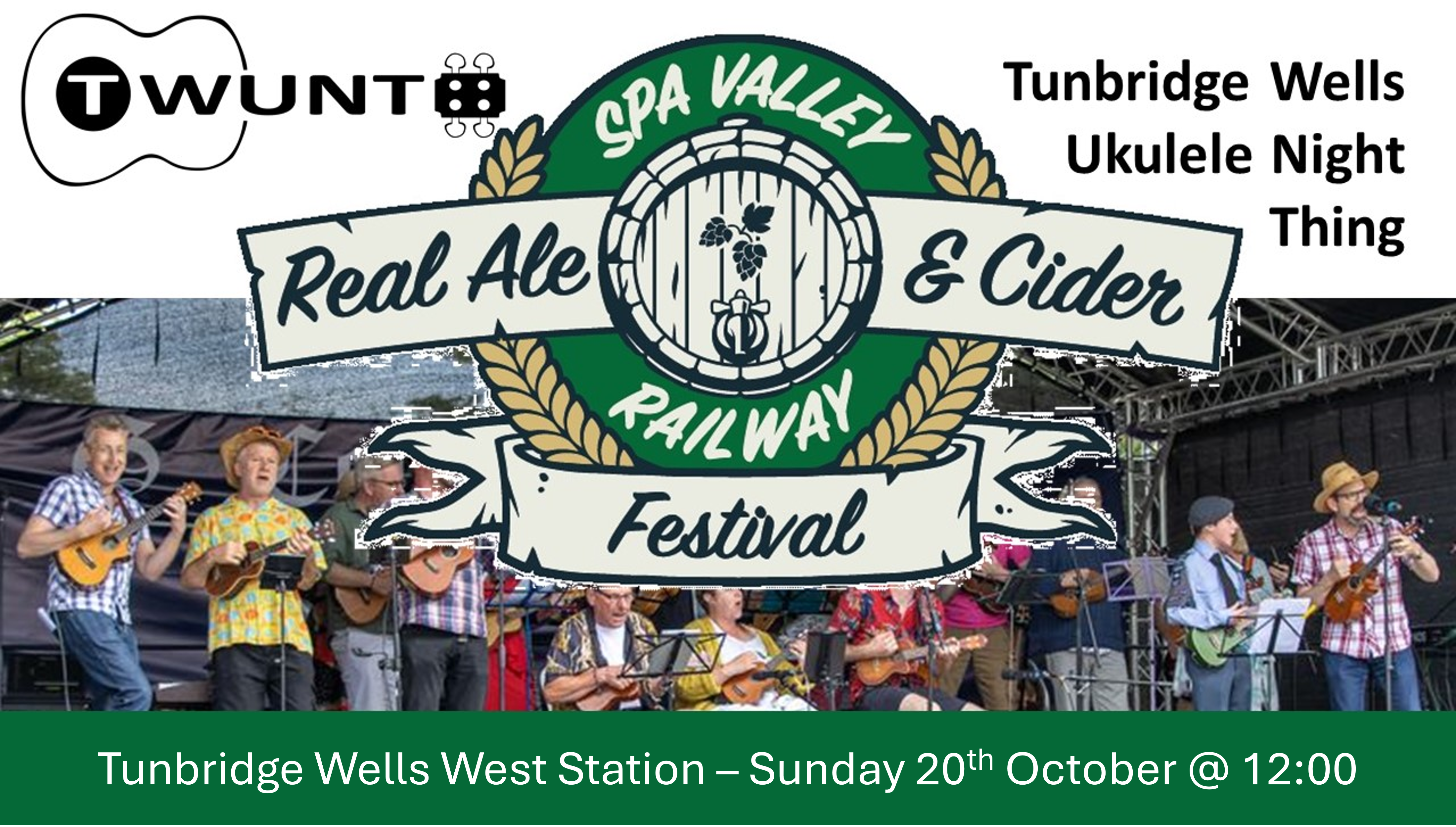 TWUNT @ The Spa Valley Railway Beer & Cider Festival 2024